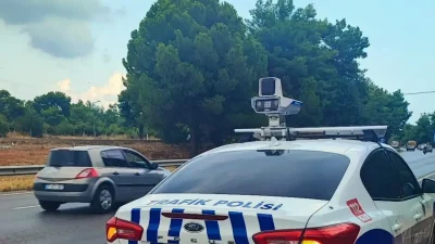 Antalya Emniyet Müdürlüğü Trafik Denetleme Şube Müdürlüğü ekipleri, aşırı hız