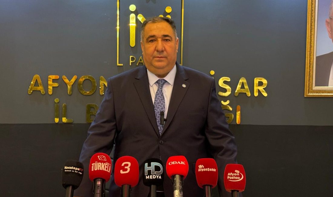 İYİ Parti Afyonkarahisar İl Başkanı Muhammet Mısırlıoğlu, Ankara’da hak arayışlarını