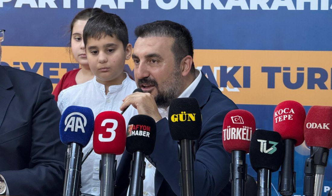 AK Parti Afyonkarahisar İl Başkanı Dr. Özgür Kavak, 2026-2027 eğitim