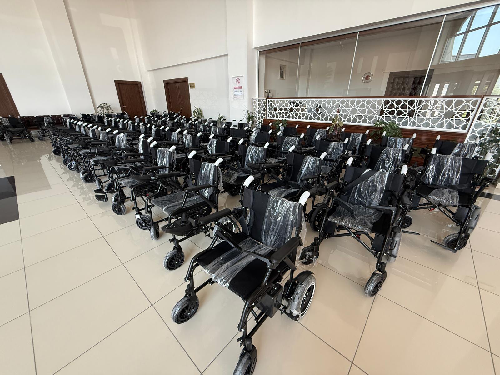 İl Özel İdaresi'nden 120 akülü engelli aracı desteği