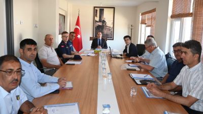 Afyonkarahisar’ın Çay ilçesinde, muhtemel afetlere karşı hazırlık çalışmaları ve kurumlar