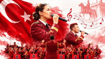 Büyük Taarruz Zafer Haftası etkinlikleri kapsamında Jandarma Genel Komutanlığı Bandosu,