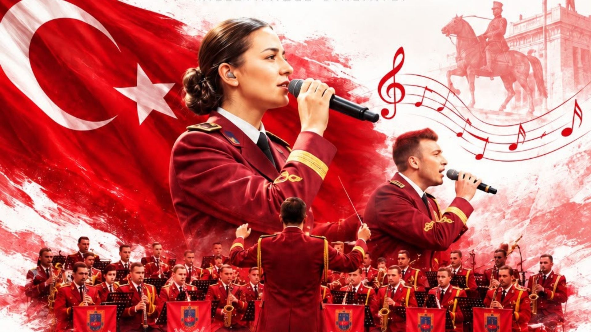 Büyük Taarruz Zafer Haftası etkinlikleri kapsamında Jandarma Genel Komutanlığı Bandosu,