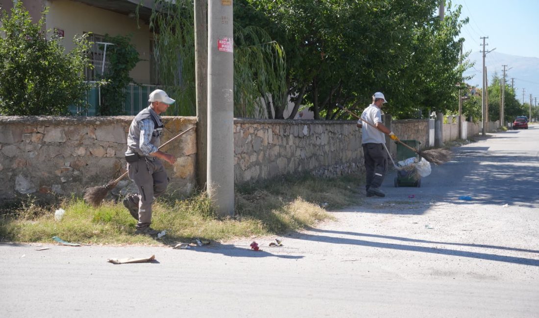 Bolvadin Belediyesi tarafından “Her Gün Bir Mahalle” anlayışıyla yürütülen detaylı