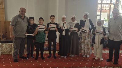 Afyonkarahisar’ın Sandıklı ilçesinde ki Şaloğlu Camiinde düzenlenen yaz dönemi Kur’an-ı