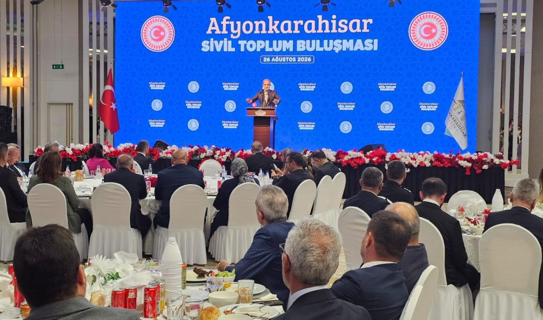 TBMM Başkanı Numan Kurtulmuş’un katılımıyla Afyonkarahisar’daki sivil toplum kuruluşları, şehit