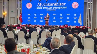 TBMM Başkanı Numan Kurtulmuş’un katılımıyla Afyonkarahisar’daki sivil toplum kuruluşları, şehit