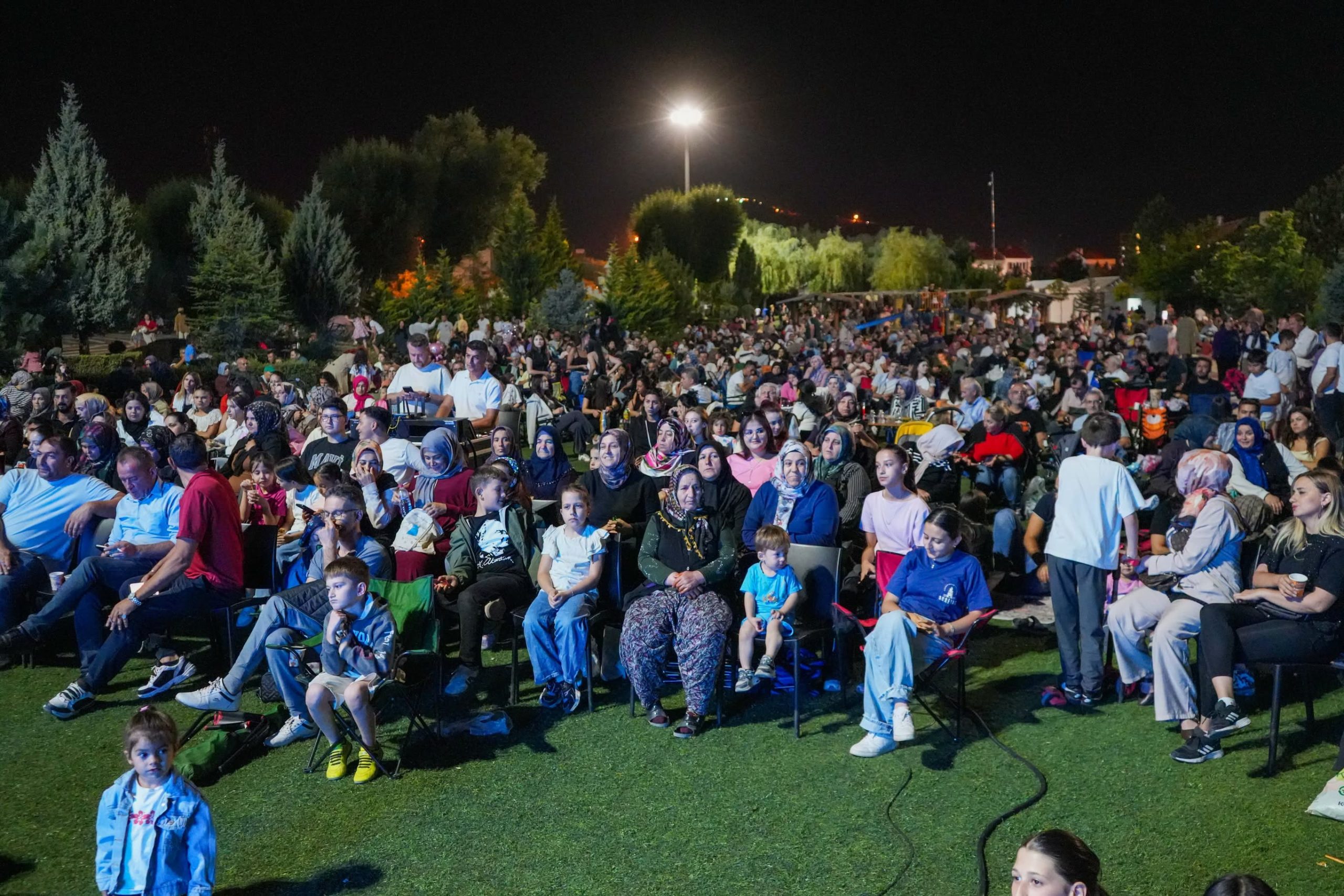 Masal Park’ta müzik ve eğlence dolu akşam