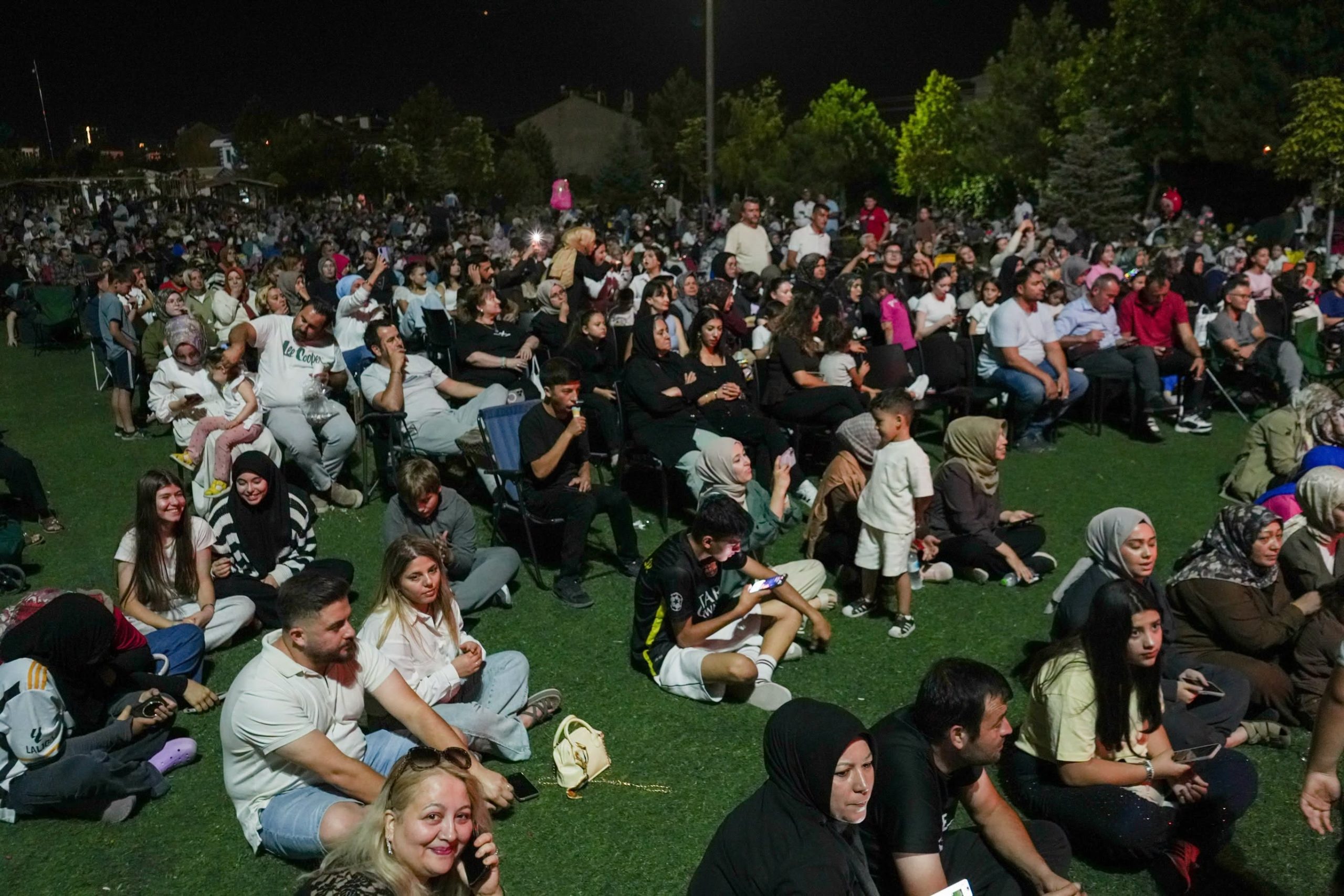 Masal Park’ta müzik ve eğlence dolu akşam
