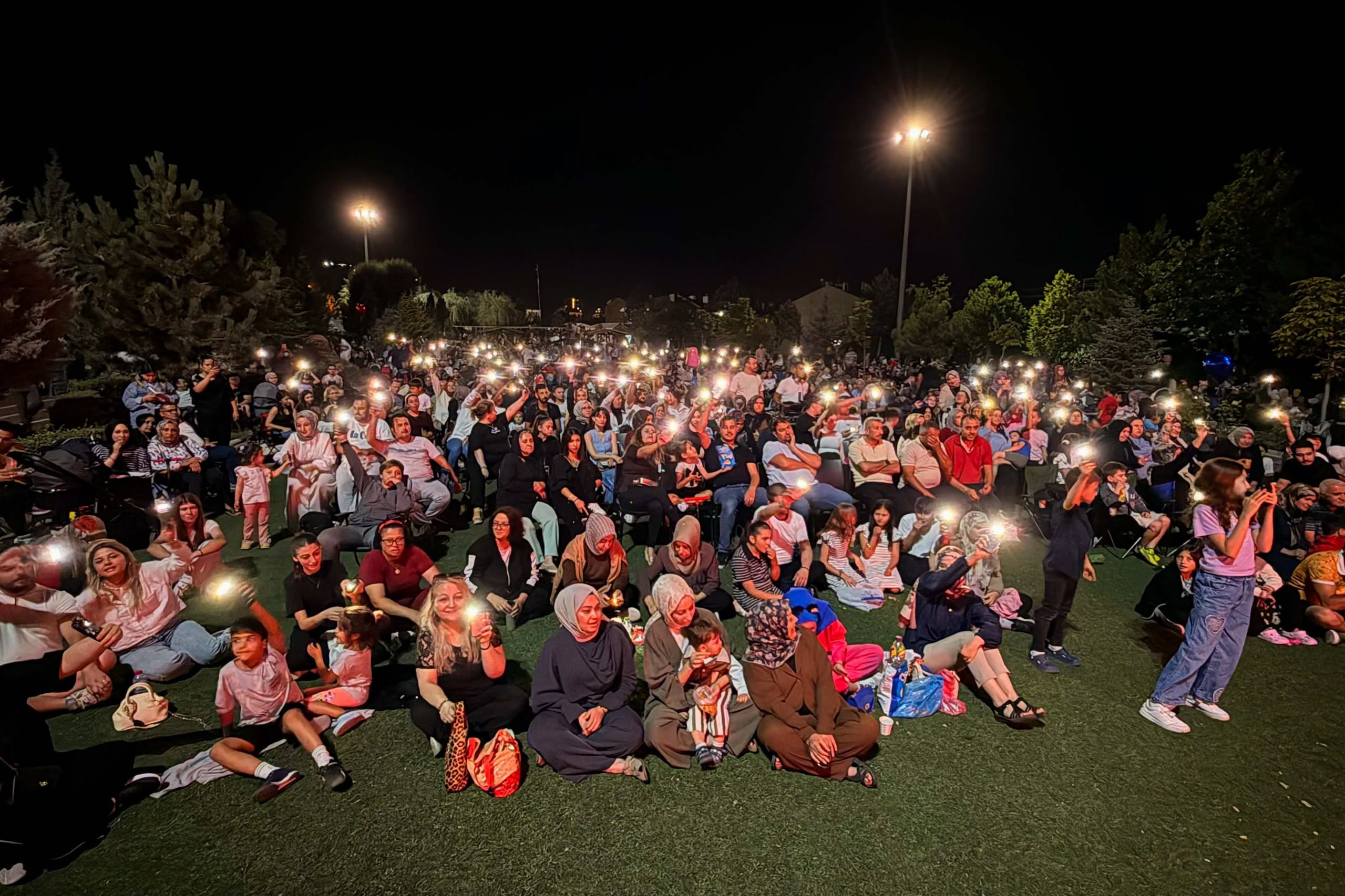 Masal Park’ta müzik ve eğlence dolu akşam