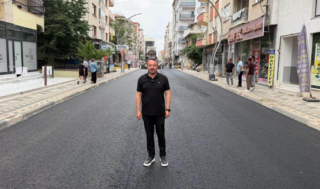 Sandıklı Belediyesi tarafından Mezbahane Caddesi’nde yürütülen altyapı, üstyapı ve sıcak