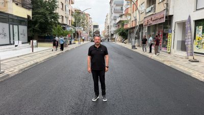 Sandıklı Belediyesi tarafından Mezbahane Caddesi’nde yürütülen altyapı, üstyapı ve sıcak