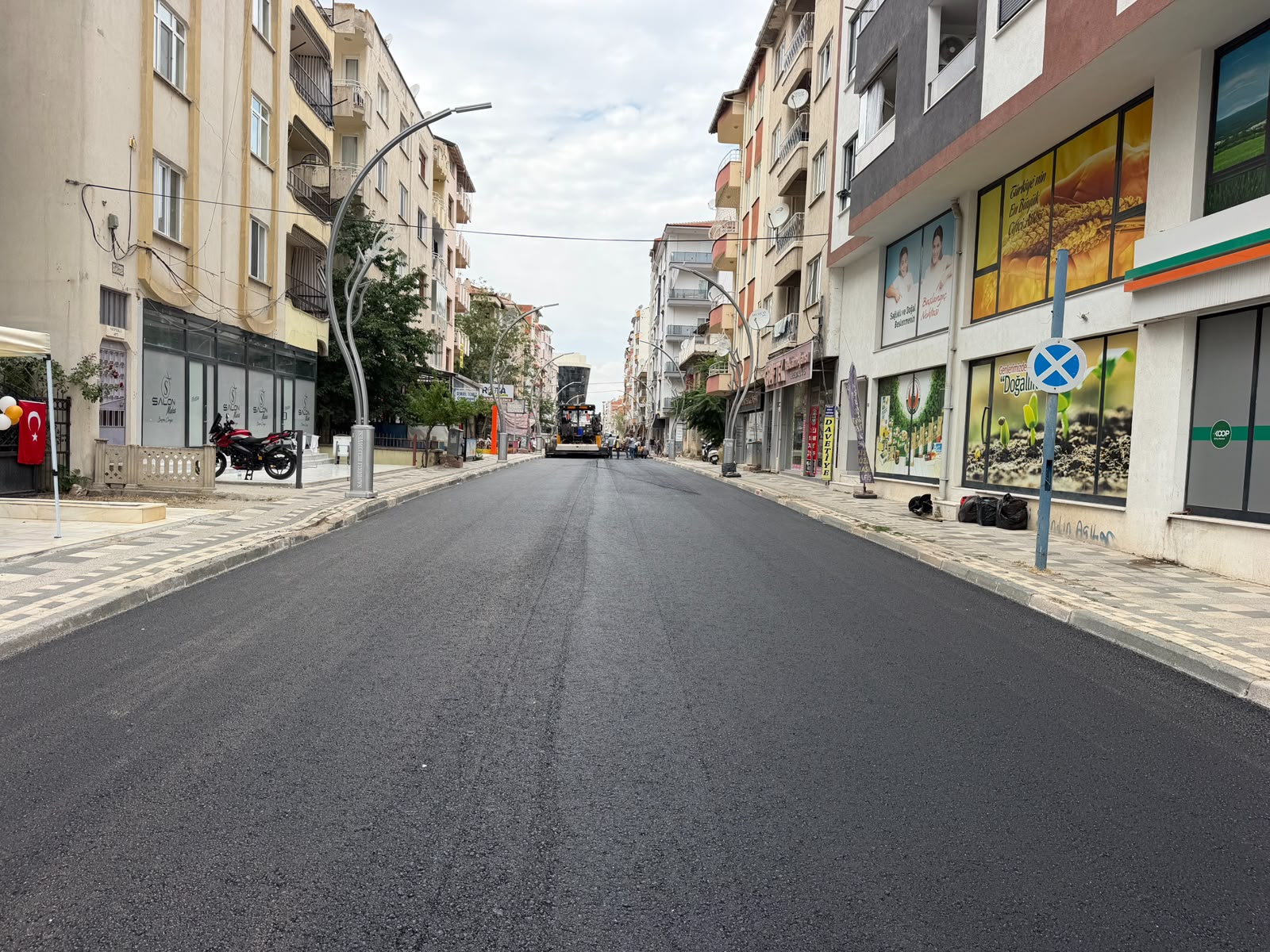 Mezbahane Caddesi’nde çalışmalar tamamlandı 3 Mezbahane Caddesi’nde çalışmalar tamamlandı