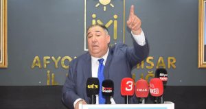 İYİ Parti Afyonkarahisar İl Başkanı Muhammet Mısırlıoğlu, DEM Parti İmralı