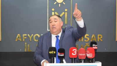 İYİ Parti Afyonkarahisar İl Başkanı Muhammet Mısırlıoğlu, DEM Parti İmralı