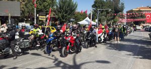 Büyük Taarruz’un 104. yılı dolayısıyla Türkiye Motosiklet Federasyonu ve Afyonkarahisar