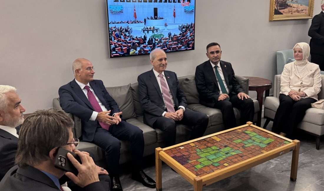 AK Parti Afyonkarahisar Milletvekili Dr. Hasan Arslan, TBMM’de gerçekleştirilen görüşmede