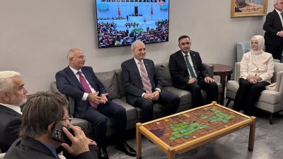 AK Parti Afyonkarahisar Milletvekili Dr. Hasan Arslan, TBMM’de gerçekleştirilen görüşmede