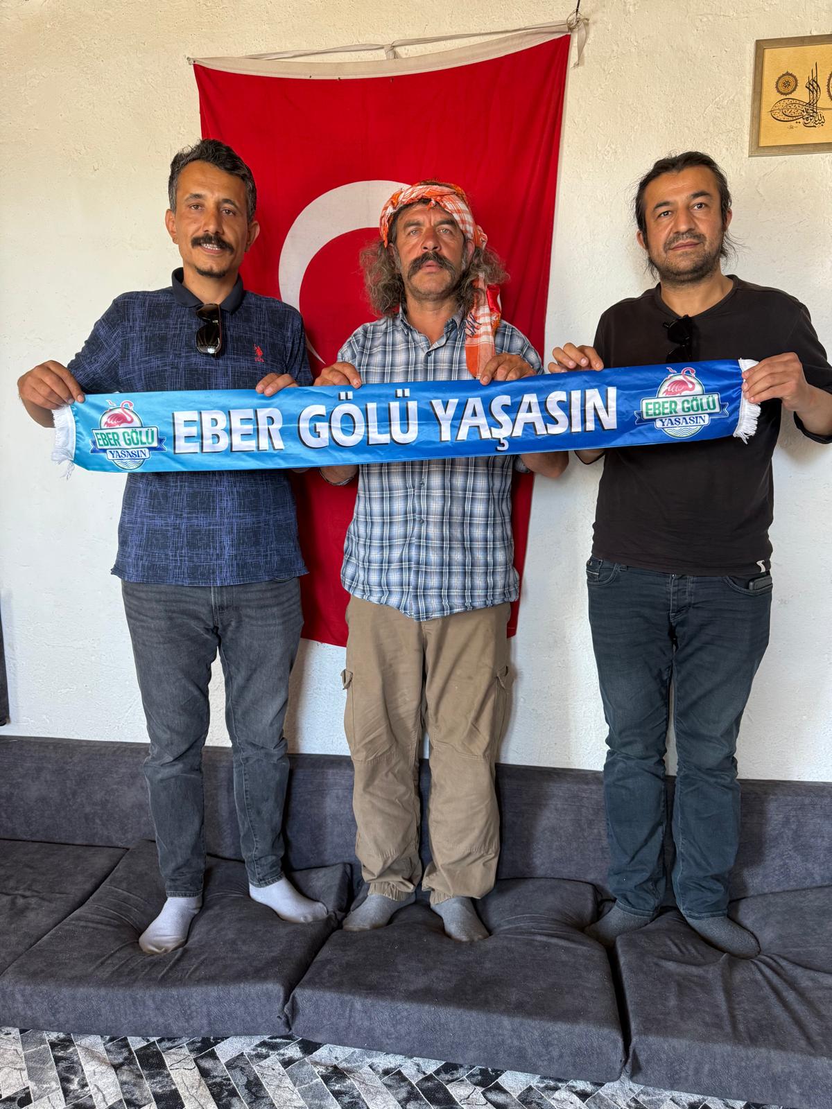 Pala Dayı’dan “Eber Gölü Yaşasın” çağrısı 1 Pala Dayı’dan “Eber Gölü Yaşasın” çağrısı