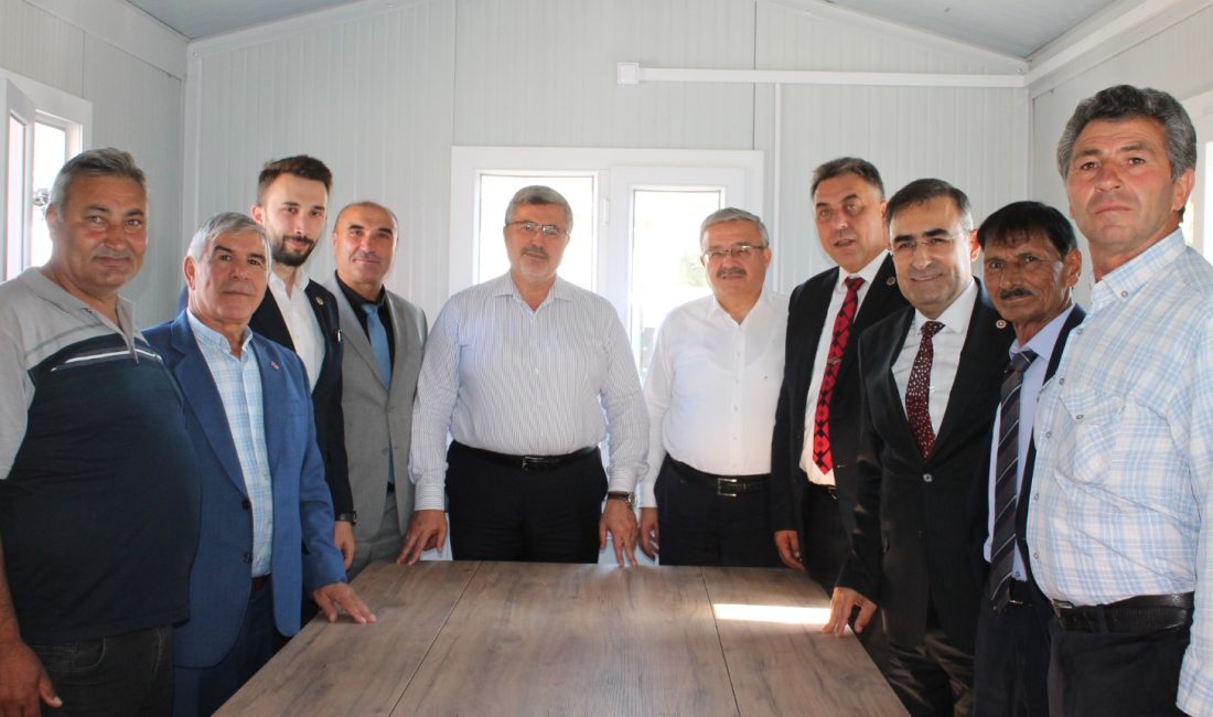 Pazarağaç Kasabasına kazandırılan 35 milyon liralık yatırımın açılış programına Ak