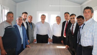 Pazarağaç Kasabasına kazandırılan 35 milyon liralık yatırımın açılış programına Ak