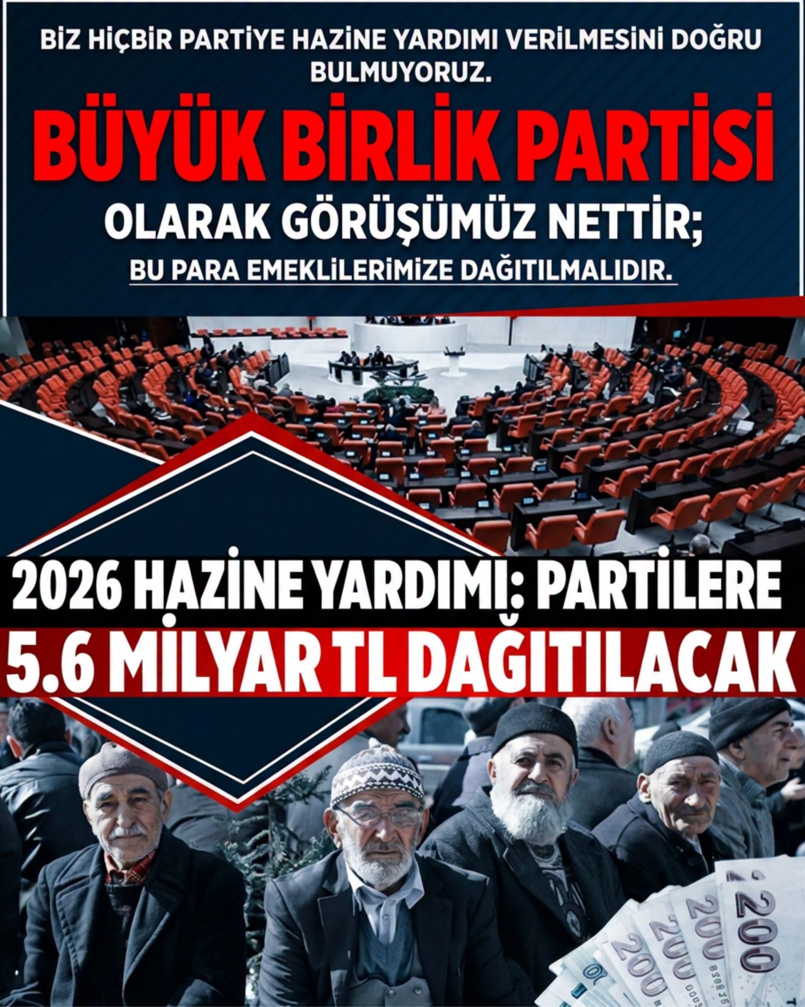 “Pkk'nın partisine yapılan yardım emeklilere yapılsın” 1 “Pkk'nın partisine yapılan yardım emeklilere yapılsın”