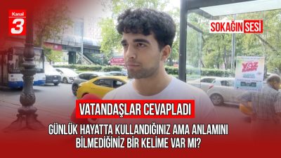 Sokağın Sesi | 12 Ağustos 2026 📶https://kanal3.com.tr/ Sosyal Medya Hesaplarımızı