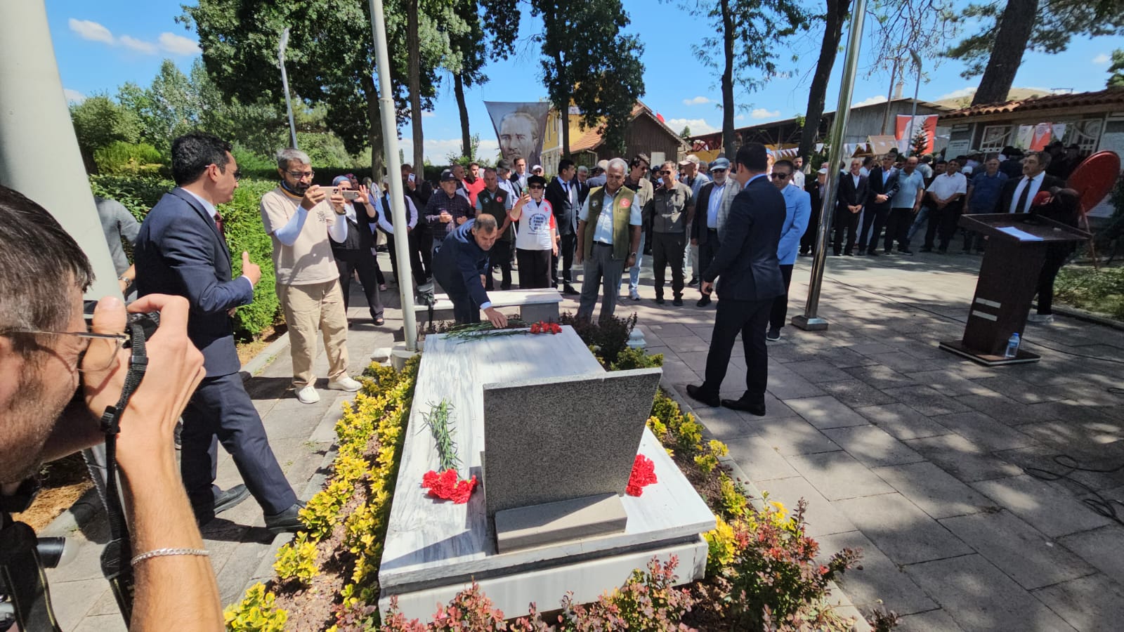 Şehit Yıldırım Kemal Bey, törenle anıldı 1 Şehit Yıldırım Kemal Bey, törenle anıldı