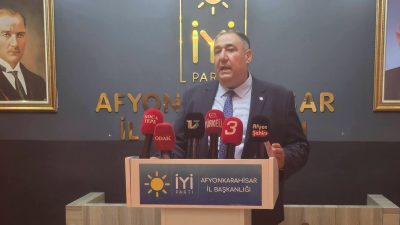 İYİ Parti Afyonkarahisar İl Başkanı Muhammet Mısırlıoğlu, açıklanan enflasyon rakamlarına