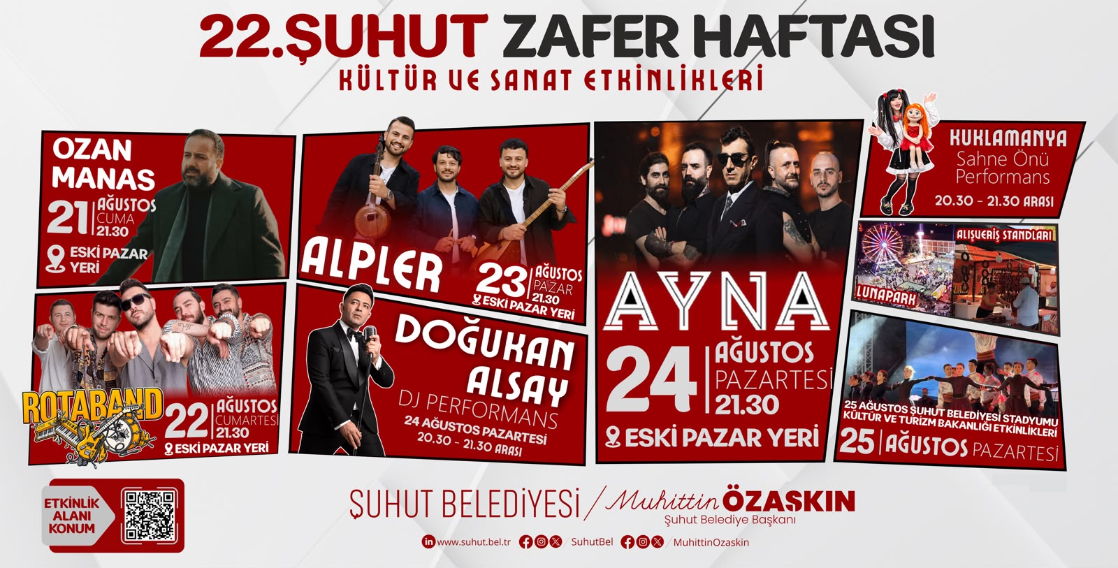 Şuhut’ta Zafer Haftası için geri sayım başladı 1 Şuhut’ta Zafer Haftası için geri sayım başladı