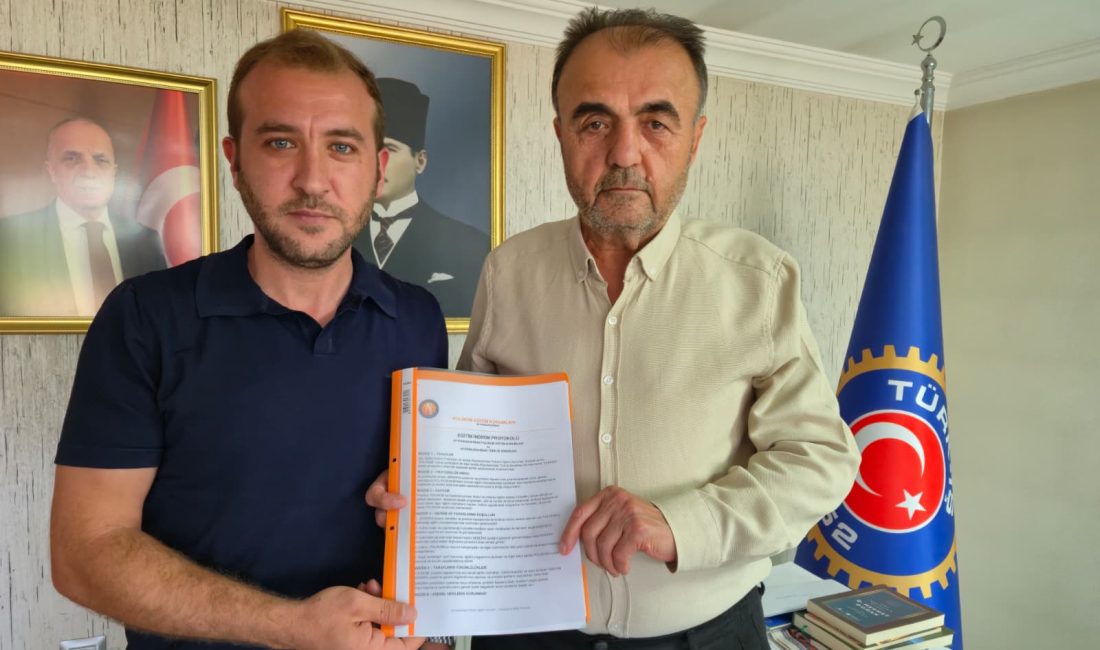 TÜRK-İŞ Afyonkarahisar İl Başkanlığı ile Polinom Eğitim Kurumları Afyonkarahisar Şubesi