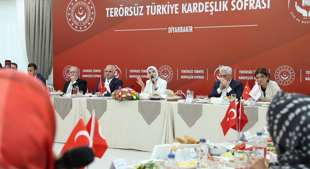 Aile ve Sosyal Hizmetler Bakanı Mahinur Özdemir Göktaş, Terörsüz Türkiye