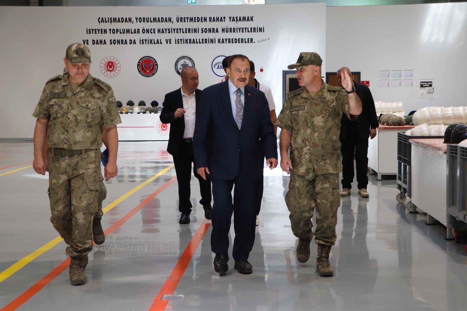 Veysel Eroğlu’ndan 8’inci Ana Bakım Fabrikası’na övgü