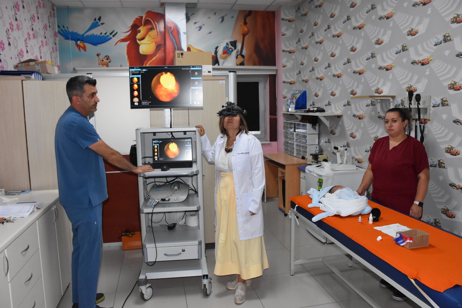 Afyon'da her yıl yaklaşık 2 bin prematüre bebeğin göz taraması yapılıyor
