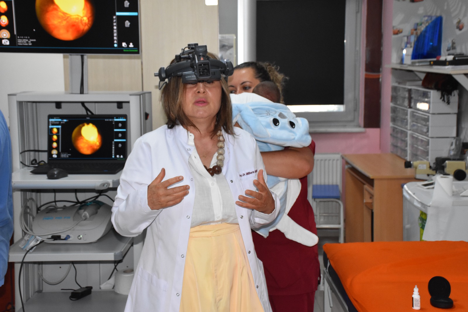 Afyon'da her yıl yaklaşık 2 bin prematüre bebeğin göz taraması yapılıyor