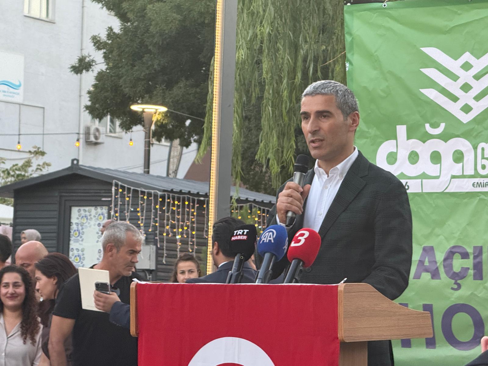 Bakan Göktaş, Üretici Kadın Çarşısı ve Doğa Millet Bahçesi’nin açılışına katıldı