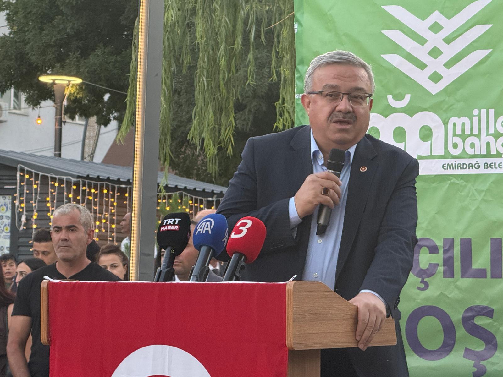 Bakan Göktaş, Üretici Kadın Çarşısı ve Doğa Millet Bahçesi’nin açılışına katıldı