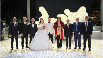 Bensu Gümüşhan ile Oğuzhan Albay dünyaevine girdi, nikâhı Başkan Burcu