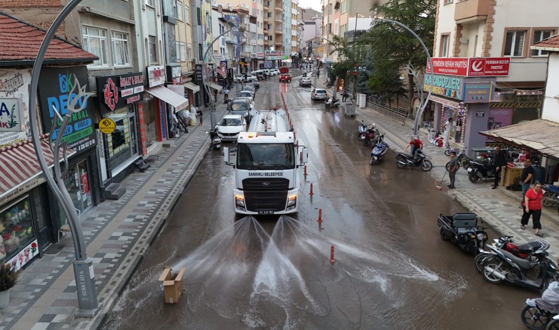 Sandıklı Belediyesi, ilçe genelinde daha temiz ve sağlıklı bir yaşam