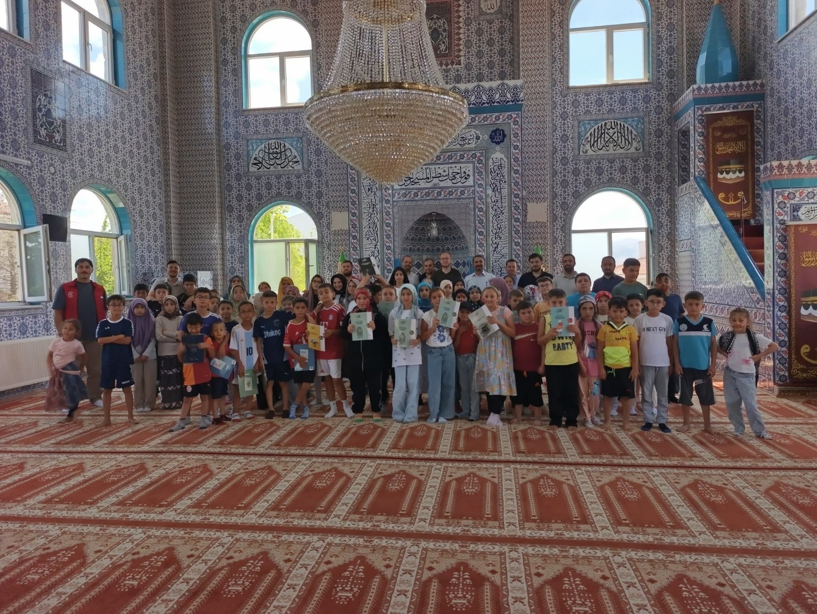 Emirdağ’da ‘Yaz Kur’an Kursları’ sona erdi