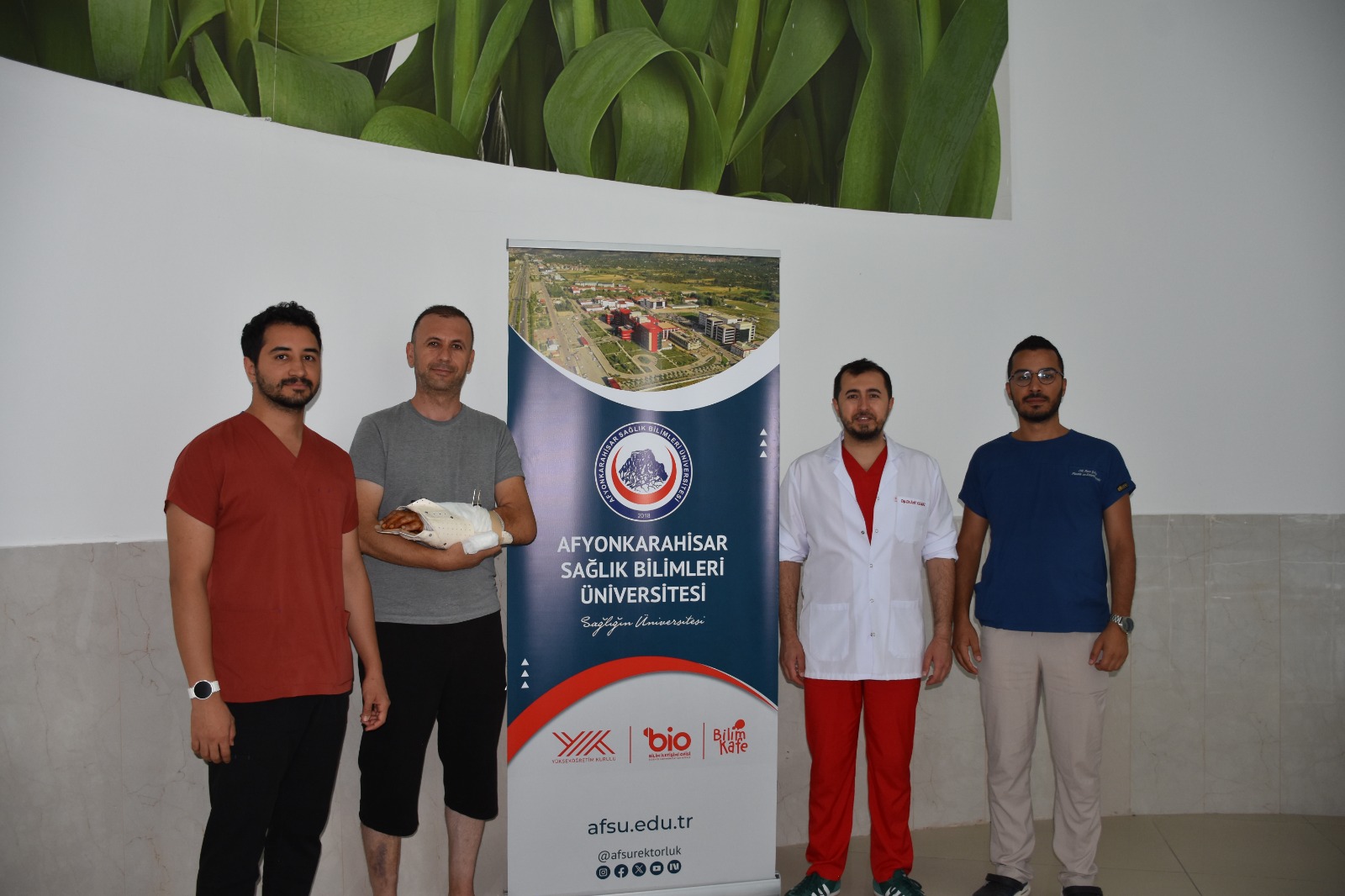 Afyonkarahisar'da bir kişinin dalgıç pompasının kablosuna elini kaptırması sonucu sağ