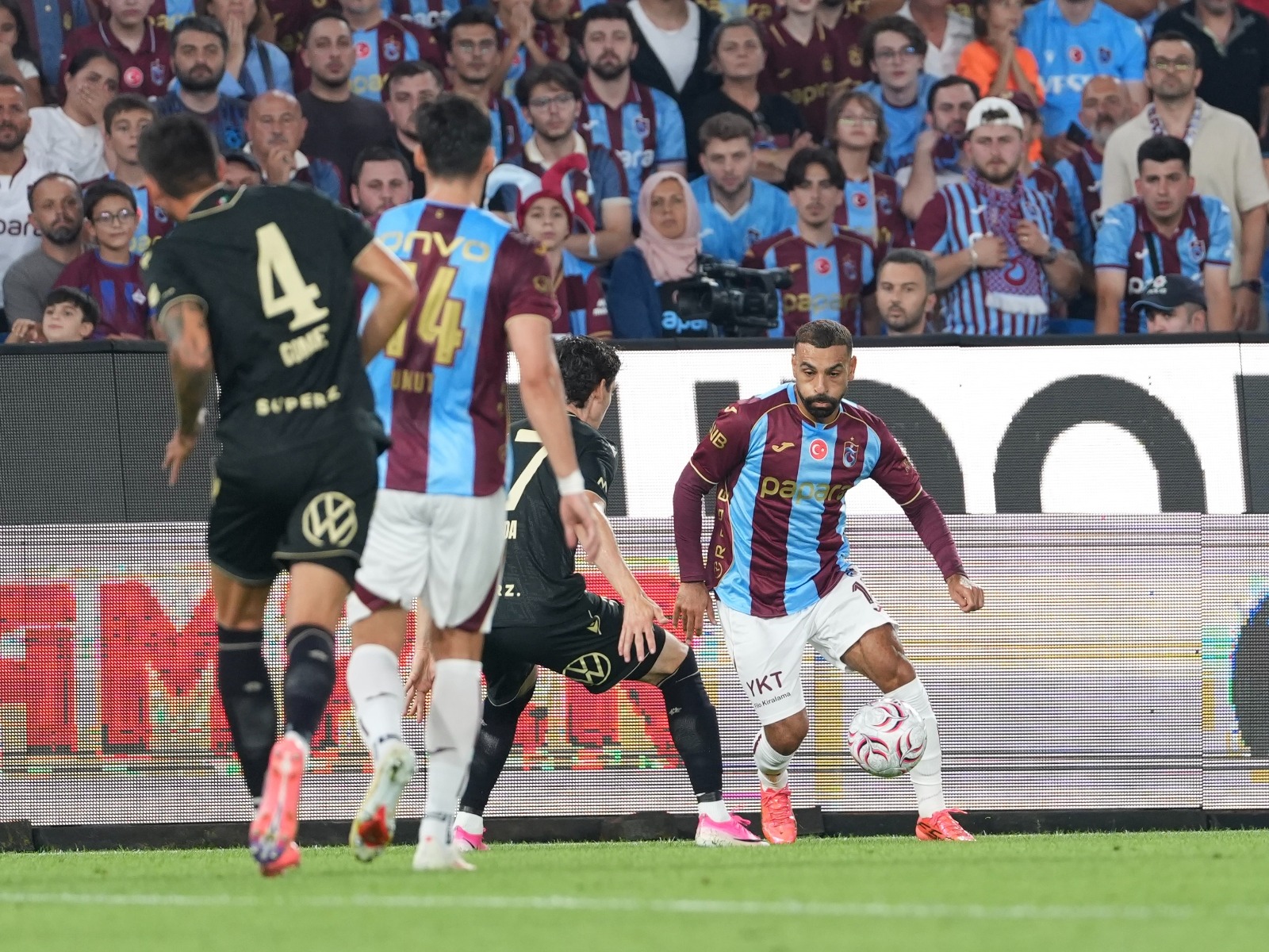 Trabzonspor, çok istedi ama sonuca gidemedi