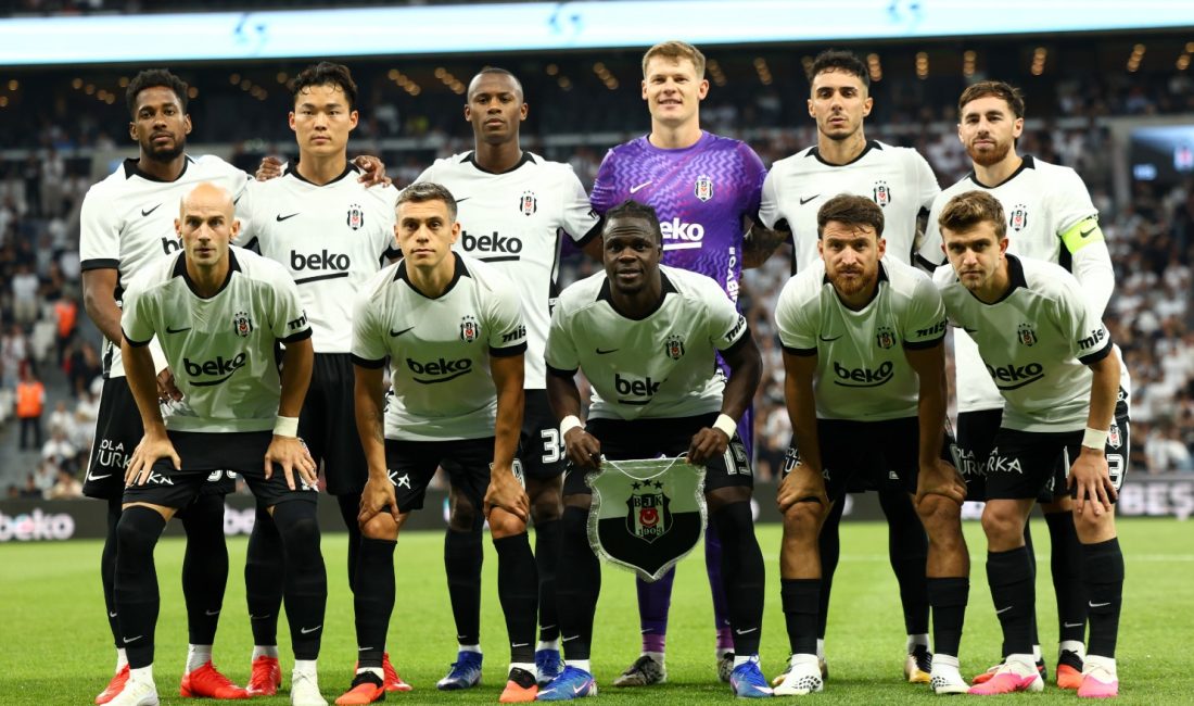 Beşiktaş, UEFA Avrupa Ligi play-off turunda Kauno Zalgiris'le oynadığı ilk