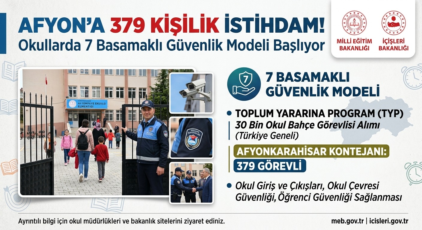 Milli Eğitim Bakanlığı ile İçişleri Bakanlığı iş birliğinde hayata geçirilen