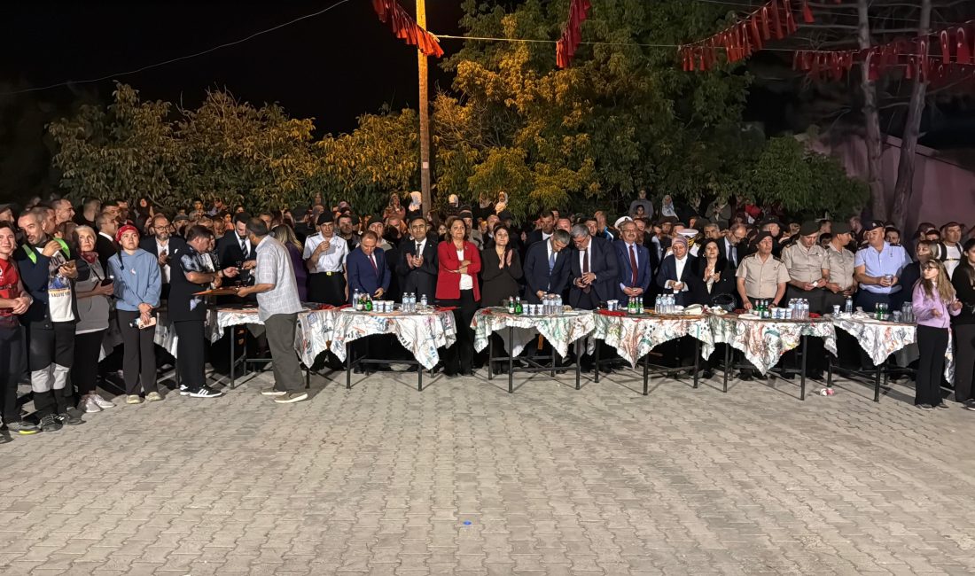 Stadyum programının ardından etkinliklerin bir sonraki durağı Çakırözü Köyü oldu.
