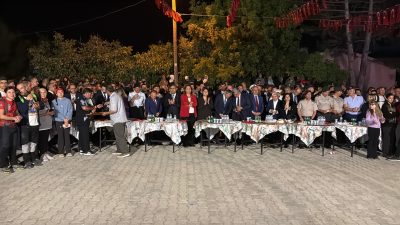Stadyum programının ardından etkinliklerin bir sonraki durağı Çakırözü Köyü oldu.