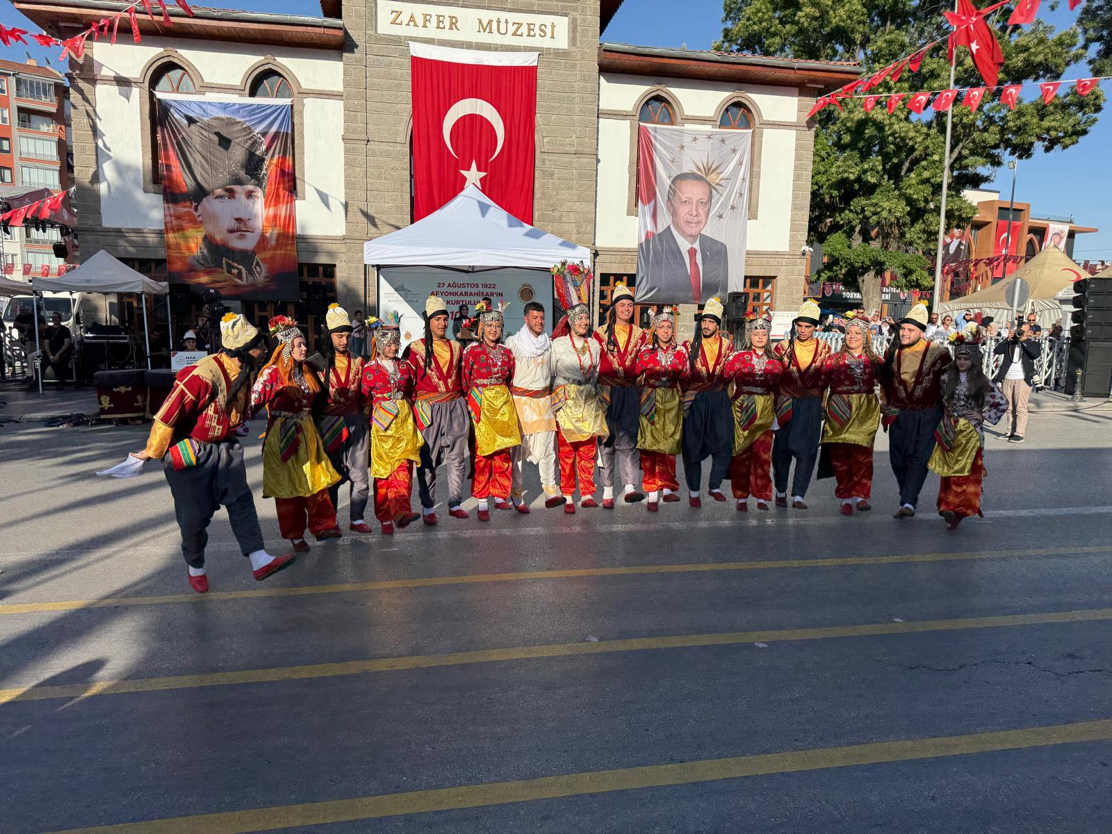 Afyonkarahisar’da kurtuluş coşkusu
