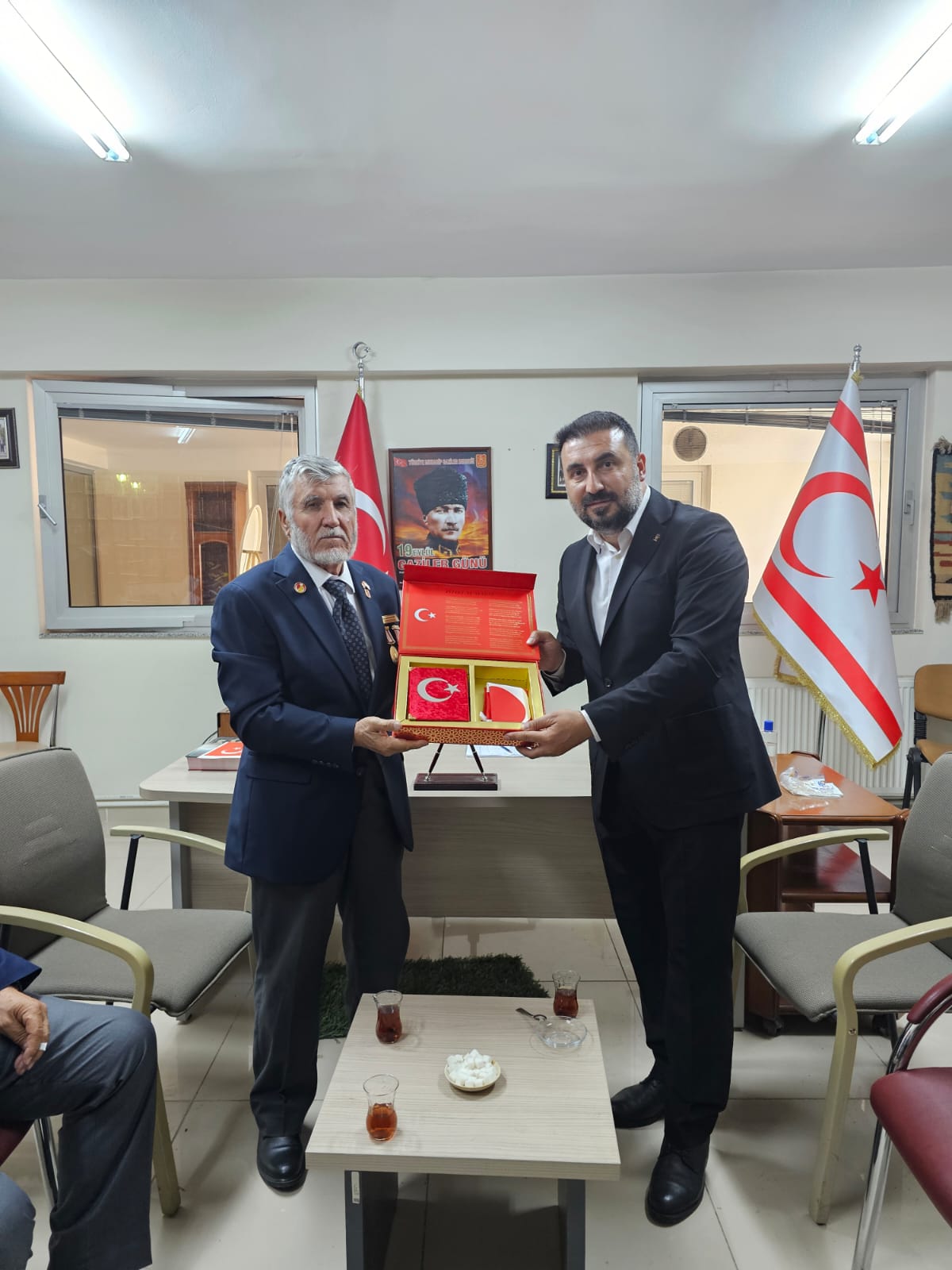 AK Parti İl Başkanı Kavak'ın ilk adresi şehit ve gaziler oldu
