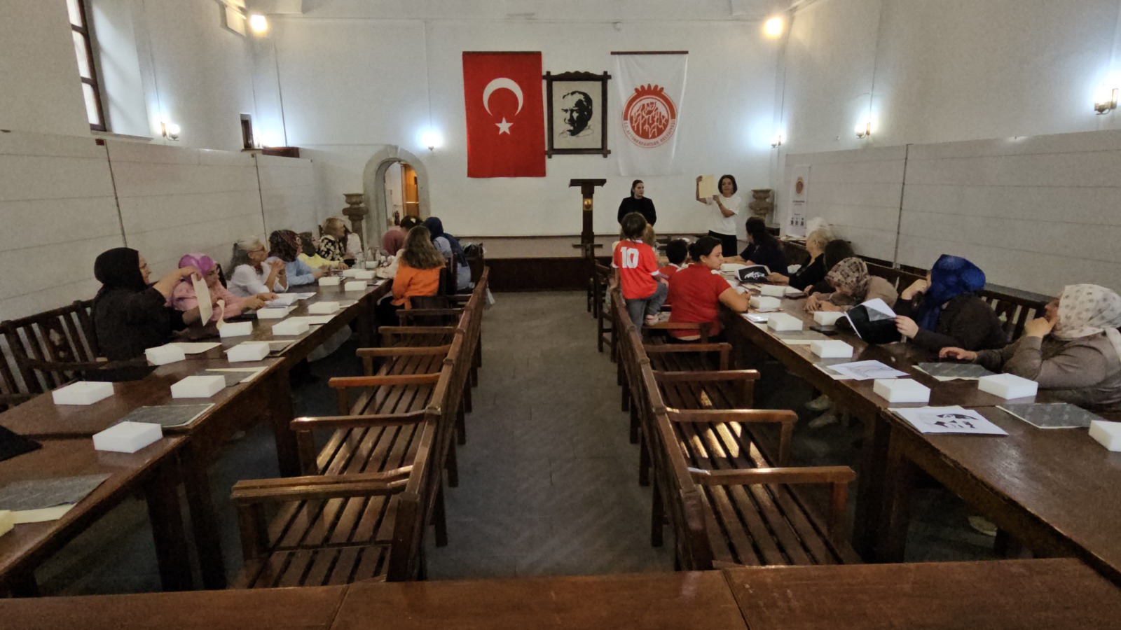 Zafer coşkusu keçe sanatıyla buluştu