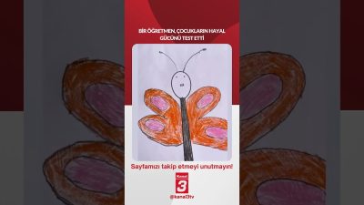 Bir öğretmen, çocukların hayal gücünü test etti… 📶https://kanal3.com.tr/ Sosyal Medya